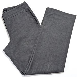 Sharagano Women's Dark Gray Dress Pants Size 4 Straight Career Trouser Stretch
